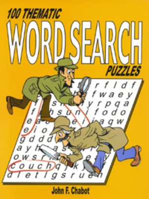 cover image of 100 Thematic Word Search Puzzles